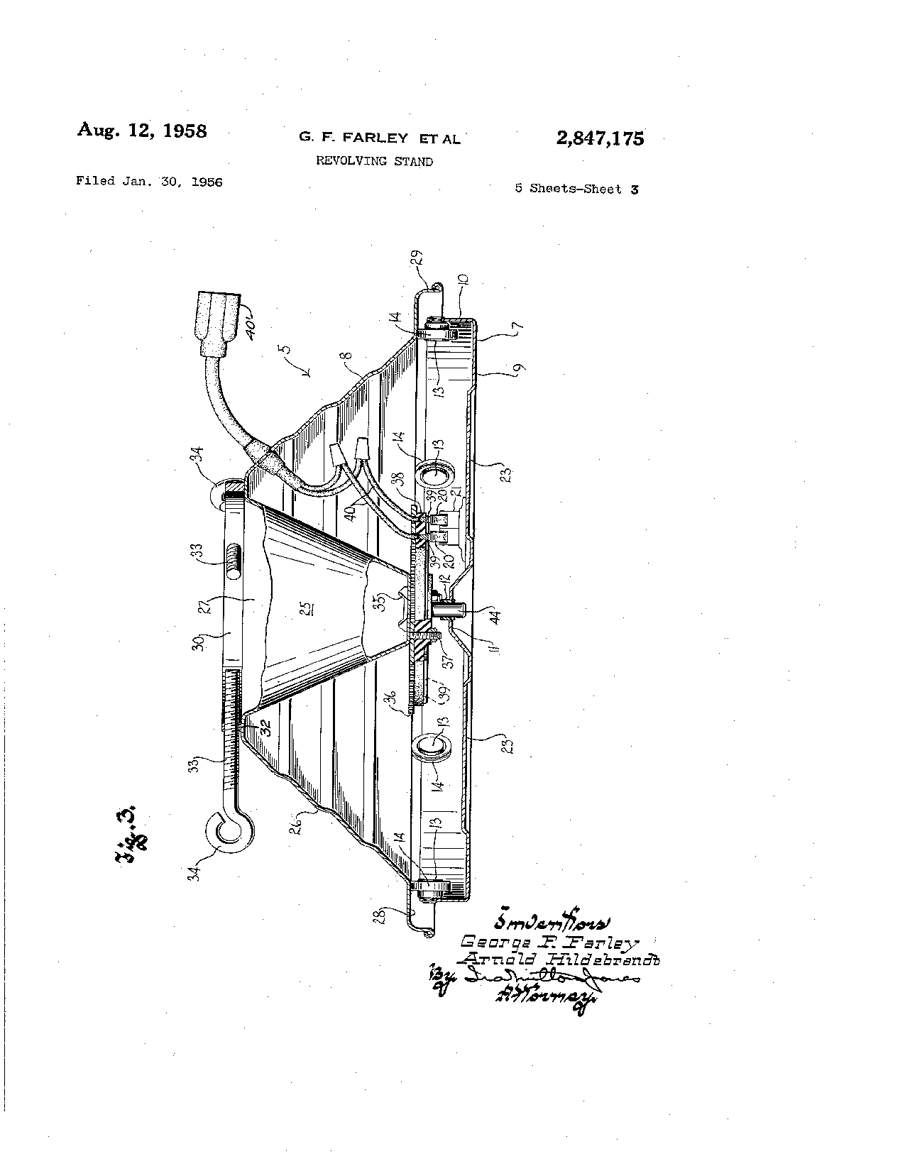 U.S. Patent 2,847,175 page 3