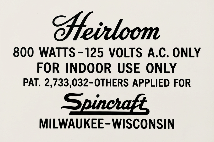 Rendered label and logo detail.